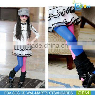 Hotsale AB Side Mix Colors Pantihose For Kids Student