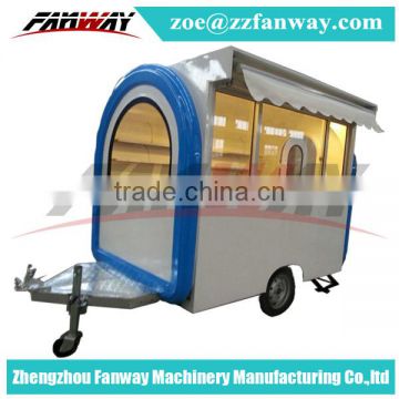 Latest products mobile food cart trailer for sale