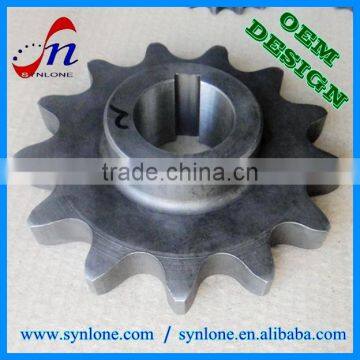 Custom made C45 Carbon steel Machinery forging sprocket