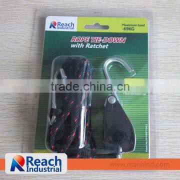 1/4" Rope Ratchet Pulley Tie Down photo-2