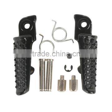 Black Front Footrests Foot Pegs For Honda CBR600RR 2003-2006 CB1000R 2008-2014 photo-2