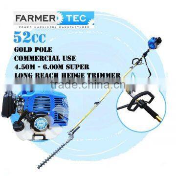 Gasoline Hedge Trimmer Long Reach 52cc