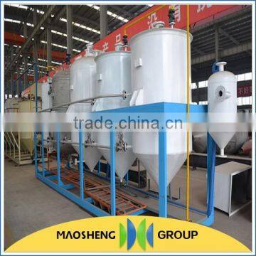 phsical refining process corn germ oil refinery equipment