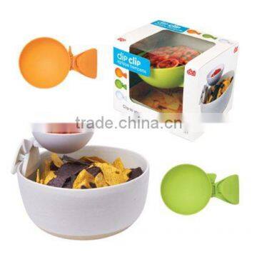 Dip Clip Dip Bowl Mini Plastic Dip Clips Dip Dish Plastic Bowl With Clip