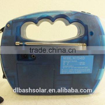 Cheap Protable Am/fm Bands Portable Radio With Torch Solar Smart Radio Solar photo-5