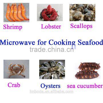 Continouous Conveyor Type Microwave Oven for Cooking Shellfish photo-2