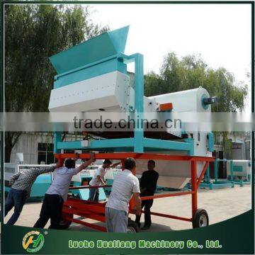 Mobile complete sets of wheat maize seed cleaning machine