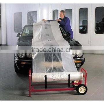 Paintable HDPE Masking Film for Auto Paint, Plastic Sheeting photo-3