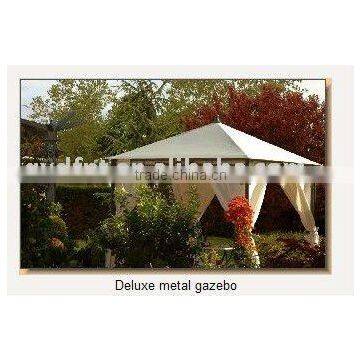 Deluxe metal gazebo