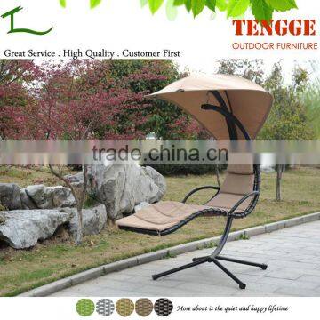 Heavy Duty Steel Frame Swinging Hanging Chair Garden Swing Chair