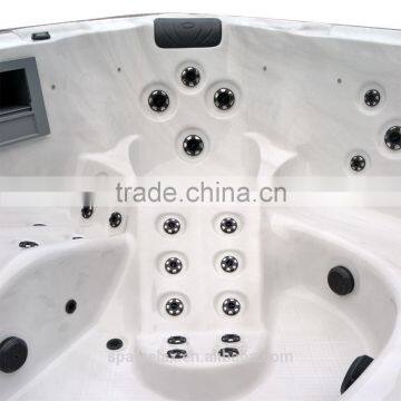 Large Leisure Bay Spas Lazy Spa Hot Tub Stainless Steel Tubs(A860) photo-5