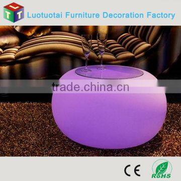 Luminous Bar Stool ,plastic ,table and Chairs With Light photo-3