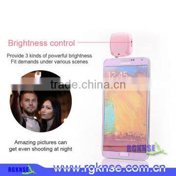 New Products 2016 ABS Front Camera Flash, Extenal Mini Selfie Led Flash Light With 16 Led Lights photo-4