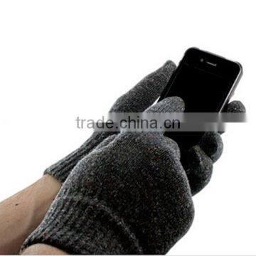 Factory Direct Sale Customized Knitting Touch Screen Winter Gloves photo-2