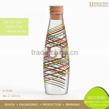 Craft Mini Glass Milk Bottles Wholesale Bottles photo-4