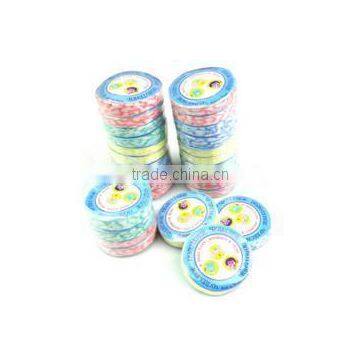 2016 Hangzhou Magic Super Colorful Stripe Non-woven Compressed Tissue Cleaning Cloth photo-3