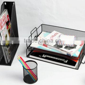 Hot Sales Metal Wire Mesh Office Stationery Gift Set For Promotion photo-2