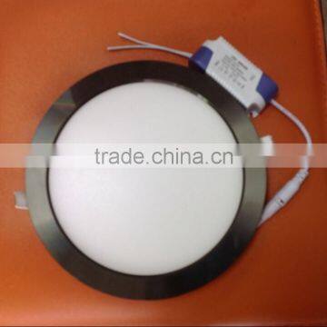 New type black border led panel lights ceiling down light