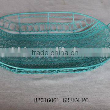 Iron Wire Rectangle Plate With Handle photo-5