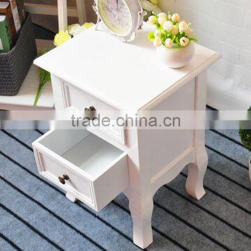 Vintage Wood Cabinet White photo-2