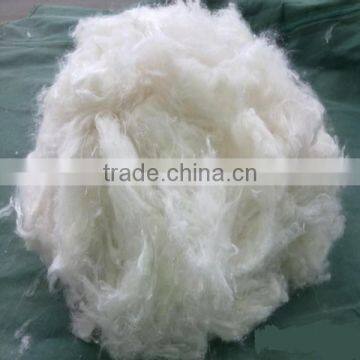 White Viscose Staple Fibre VSF 6denier 102mm Length Anti-Bacteria Feature