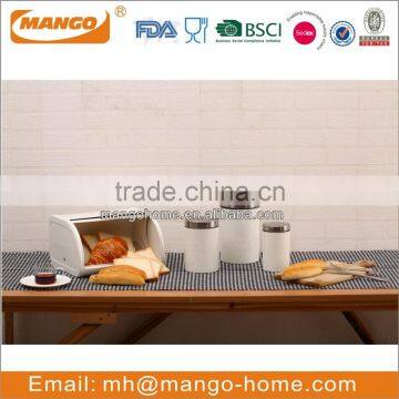 Simple Metal Kitchen Canister set