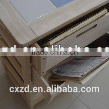 Professional Low Price Office Wooden Cabinets With Drawers photo-2