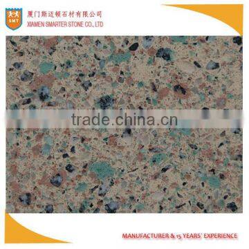Cheap Polished Artificial Quartz Slab photo-2