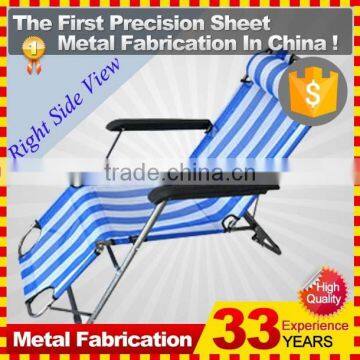 Lightweight Portable Folding Sun Lounger With Head Pillow photo-3