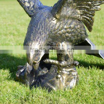 Outdoor Animal Metal Sculpture Bronze Statue Aigle for Sale photo-2