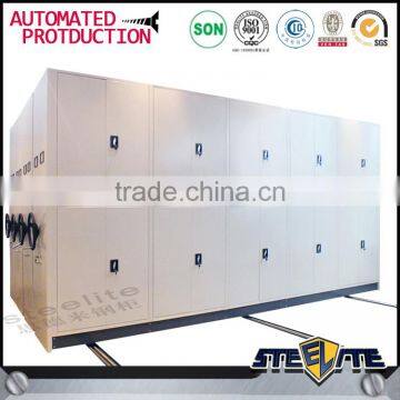 Office Furniture Type and Metal Material Steel Movable Aisle Storage Shelves photo-4