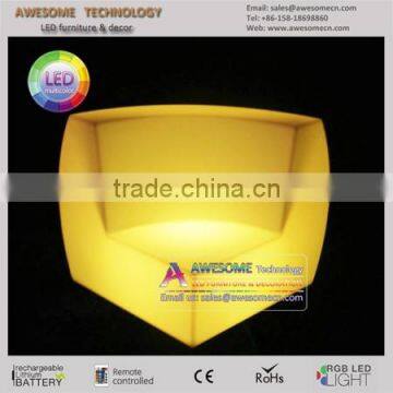 Outdoor Event Furniture Armless Lounge Chair White (SF201) photo-2