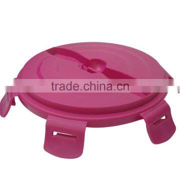 2017 Hot Style Got the Patent Plastic Salad Box With Silicone Ring photo-5