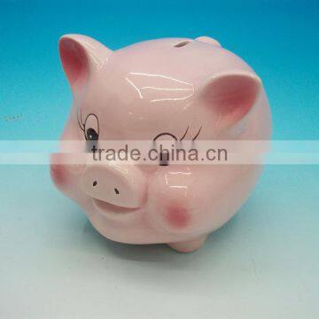 2014 new design ceramic save money box