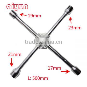 17-19-21-23mm socket rim tyre cross wrench for car auto repair tools