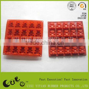 Eiffel Tower silicone cake moulds FDA LFGB food grade silicone