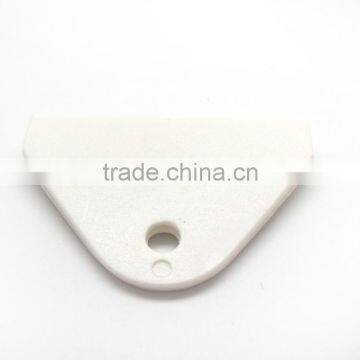 2" Plastic Chafe In White, Chafe Tab for Bags or Travelware, Nylon Flat Chafe Tab for Bag Accessories photo-5