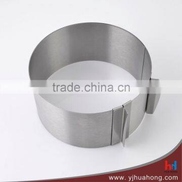 Stainless Steel Extension-type Round Cake Mould (HCM-M20) photo-2
