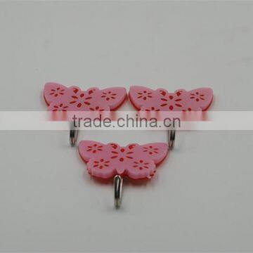 Best Saling Butterfly Pattern Decorative Animal Wall Hooks