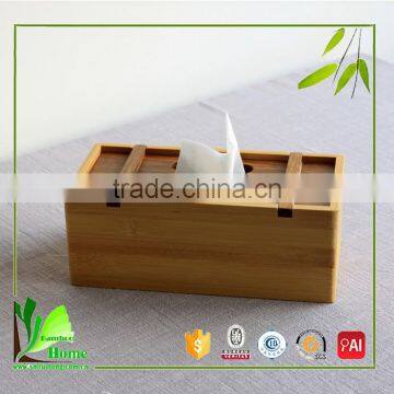 China Manfacturer Bamboo Box Tissue for Car photo-3