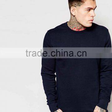 Split Hem Sweatshirt for Men's