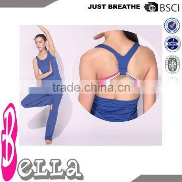 ladies high quality custom gym stringer vest, brazilian yoga pants, yoga apparel