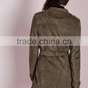 Best Selling Girls Faux Suede Biker Jacket Low Price photo-5