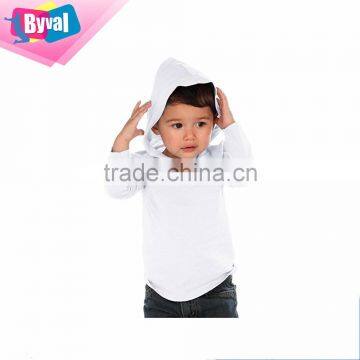 Infant Cotton Hoodies Kids Organic Cotton Fleece Hoodie Lightweight Baby Cute Pullover Sweatshirt Long Sleeve T Shirts Wholesale photo-4