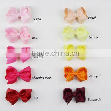 2.5inch ribbon bows/hair bows/grosgrain ribbon bow/chunky bows