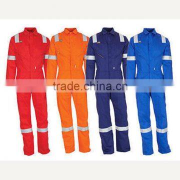 New Safety Working Overall Uniforms Reflective Orange Overall Worker Uniforms