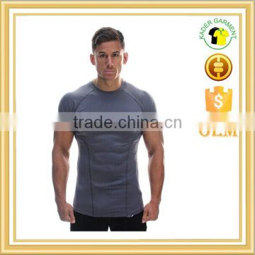 muscle tee shirts stretch cotton t shirt plain blank t-shirt