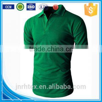 Trade assurance 100 cotton fabric custom men plain polo shirt import