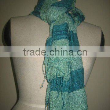 Raw Silk Scarf