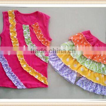 Korea Kids Clothes Posh Design Little Girl Summer Outfit Kids Easter Outfit photo-2